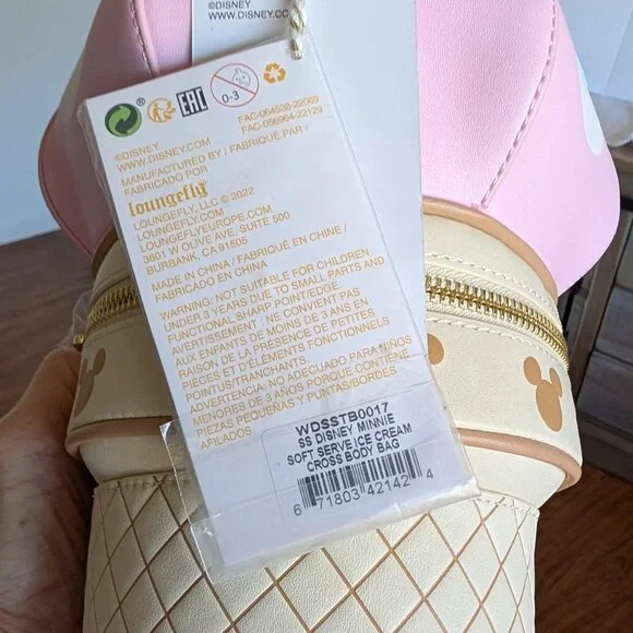 NWT Stitch Shoppe by Loungefly Ice Cream Crossbody Bag π¦ - Picture 9 of 10